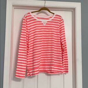 GAP striped crew neck top